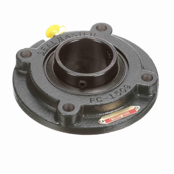 Mounted Cast Iron Flange Cartridge Ball Bearing, SFC-35